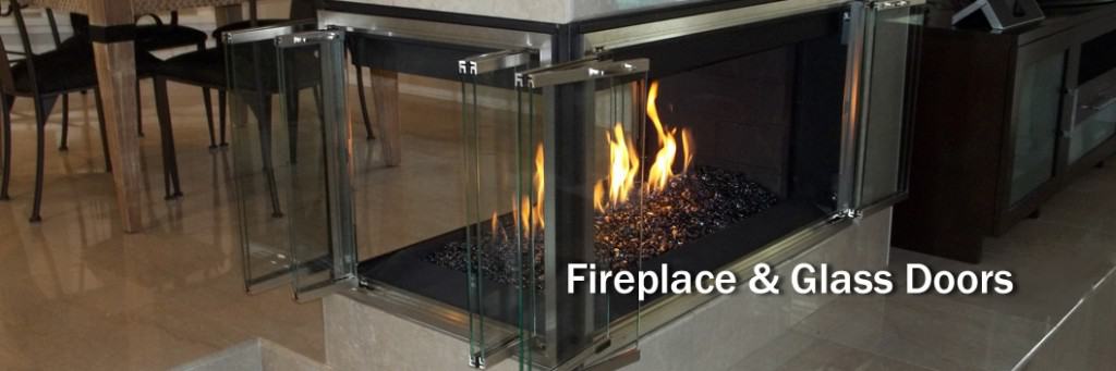 Custom Fireplace Glass Doors