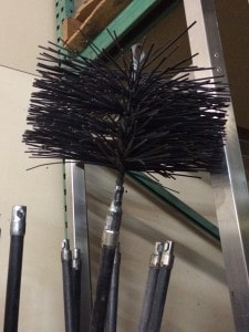 chimney sweep brush