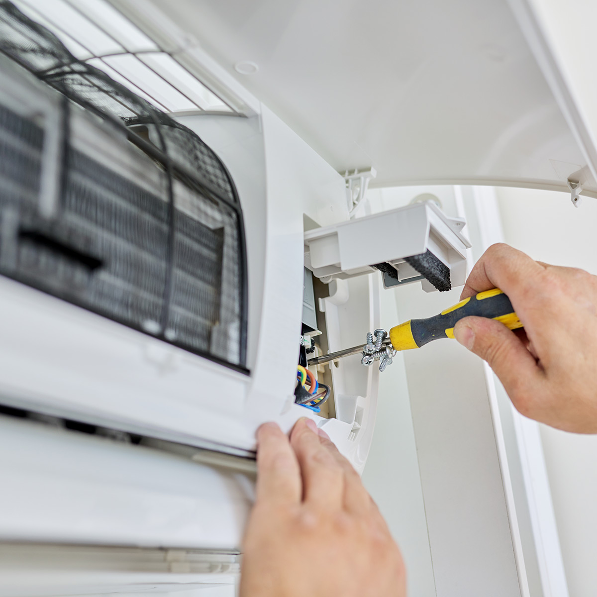 Repairing damaged mini-split acs in Denton & Southlake, TX