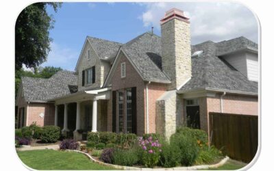 Chimney Example on House in Houston