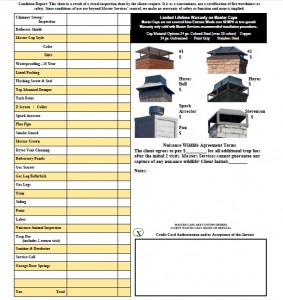 Chimney Inspect Report