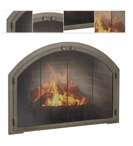 Legend Arched Fireplace Doors