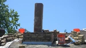 Rebuild Masonry Chimney During Repair