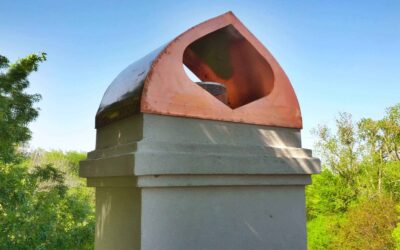 Custom Copper Chimney Cap in Houston
