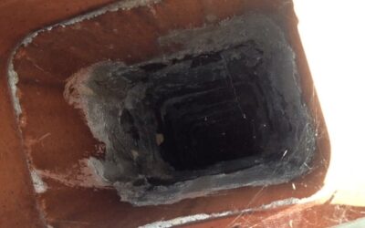 Chimney Relining Before Mortar Spraying