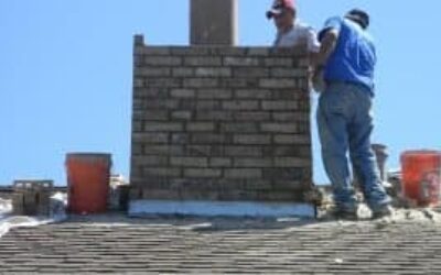 Rebuild of Masonry Chimney Cap