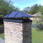 Beautiful Chimney Cap Made and Installed by Master Services