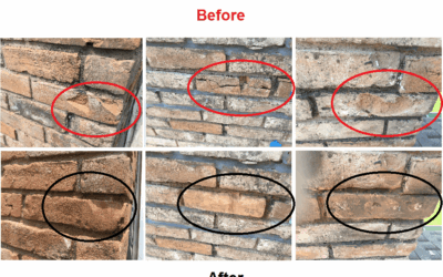 Brick Restoration on Chimney