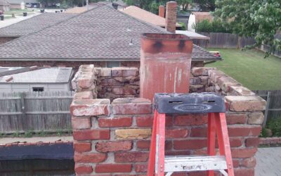 Chimney Chase Repair During Process