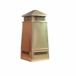 Chimney Cap Lighthouse Pot made of Copper
