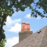 Lighthouse Chimney Caps After Installation
