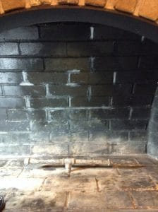 Firebox Tuck Pointing Inside Fireplace