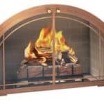 Arched Fireplace Doors