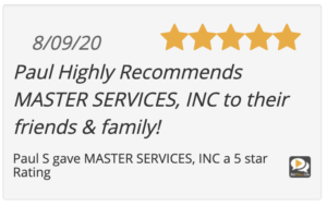 Masters Services service review 3