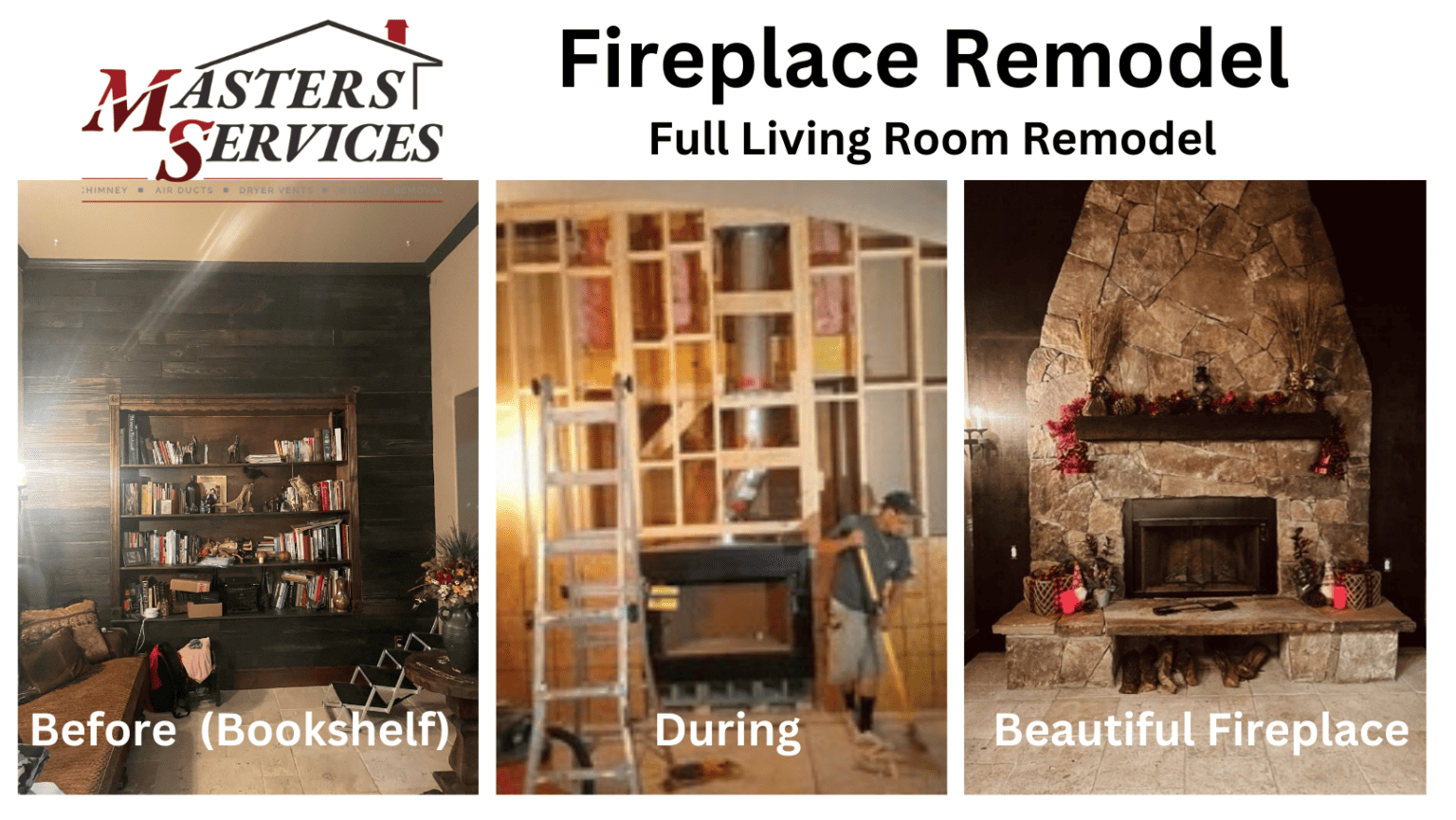 Fireplace Remodel Dallas Houston Texas 