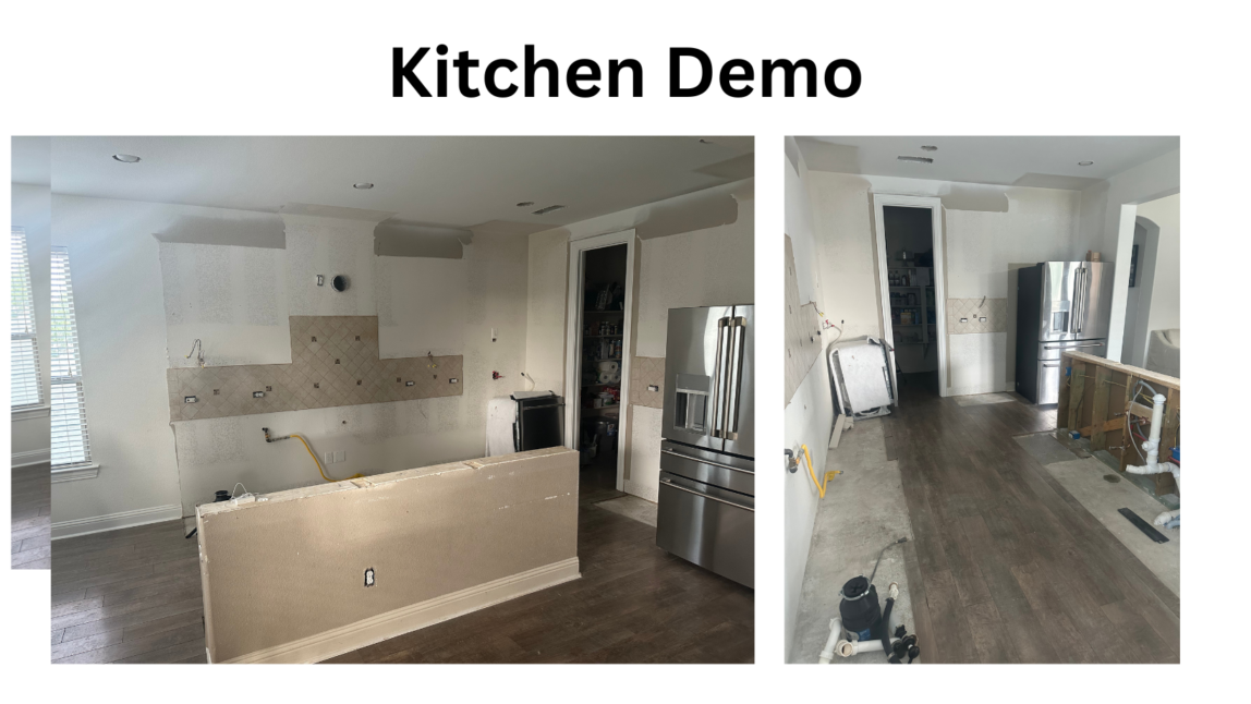 Kitchen Remodeling Demo