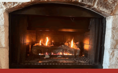 Wood and gas fireplace comparison with Masters Services Chimney & Masonry expertise.