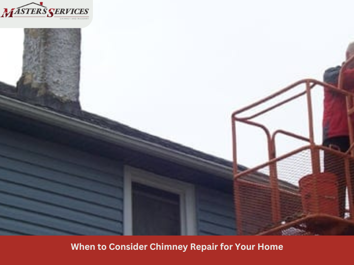 Chimney repair by Masters Services Chimney & Masonry in Dallas, TX.