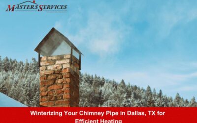 Chimney pipe inspection by Masters Services Chimney & Masonry for optimal heating and safety.