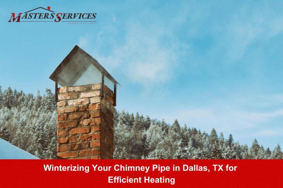 Chimney pipe inspection by Masters Services Chimney & Masonry for optimal heating and safety.