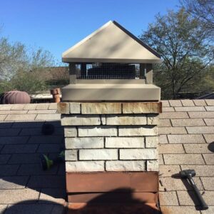 Chimney leak repair by Masters Services Chimney & Masonry in Houston, TX