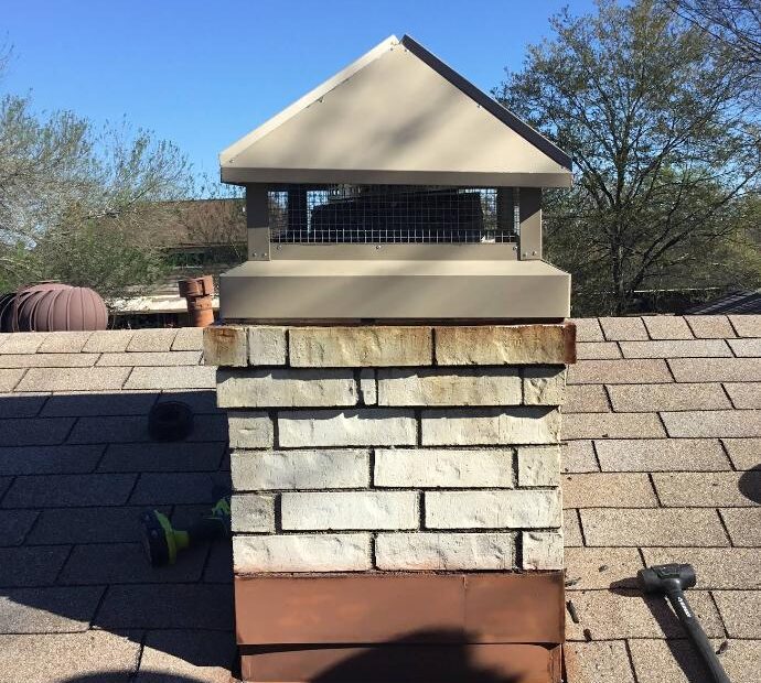 Chimney leak repair by Masters Services Chimney & Masonry in Houston, TX