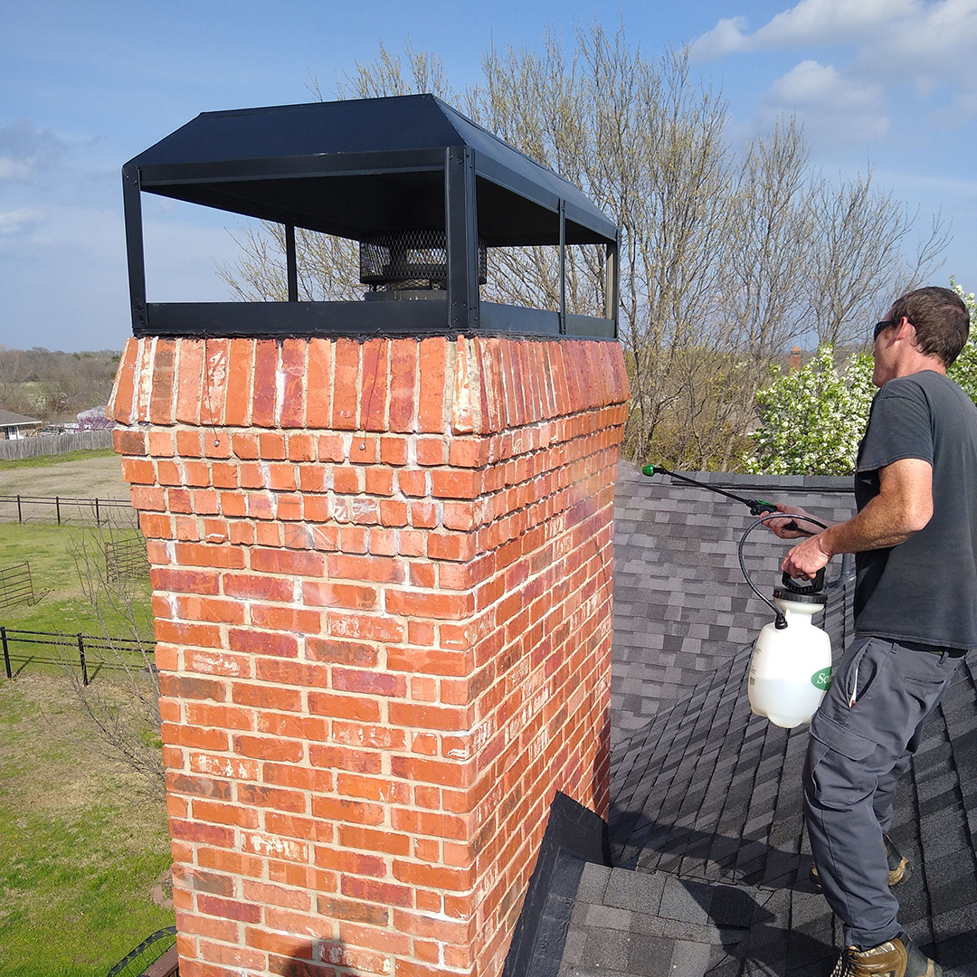 Chimney waterproofing in Dallas & Euless, TX
