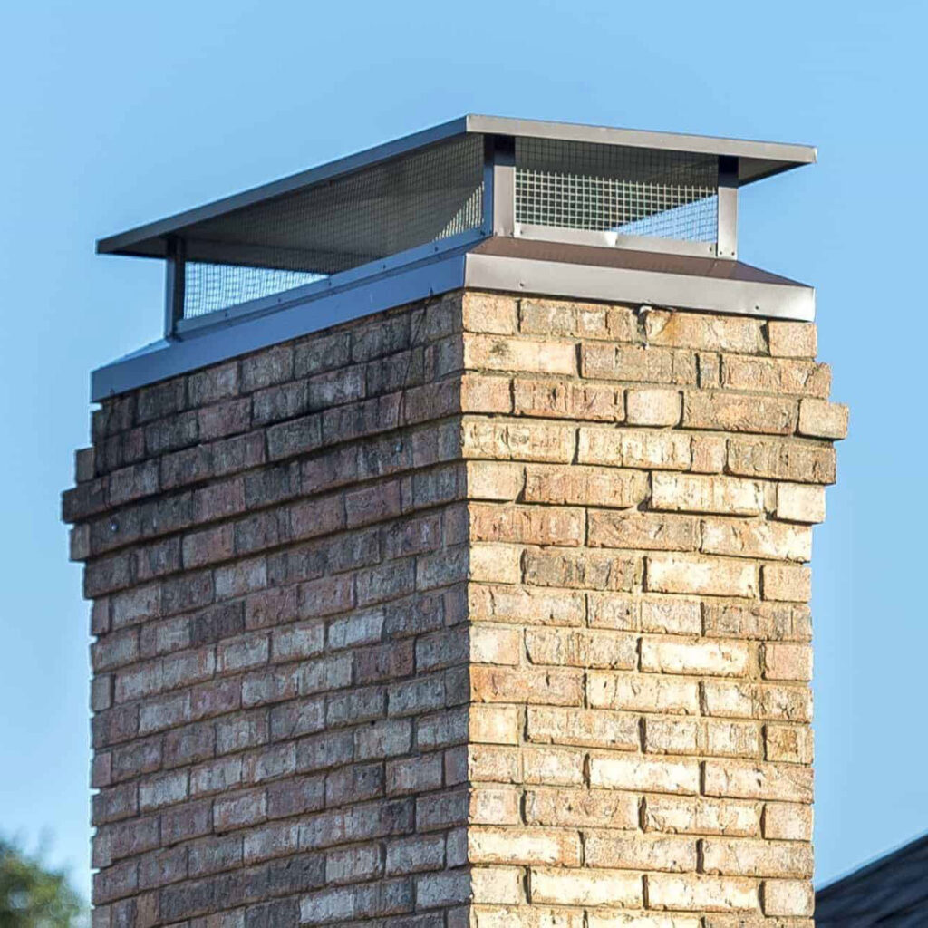 Custom Chimney cap installation Fort Worth and Denton TX