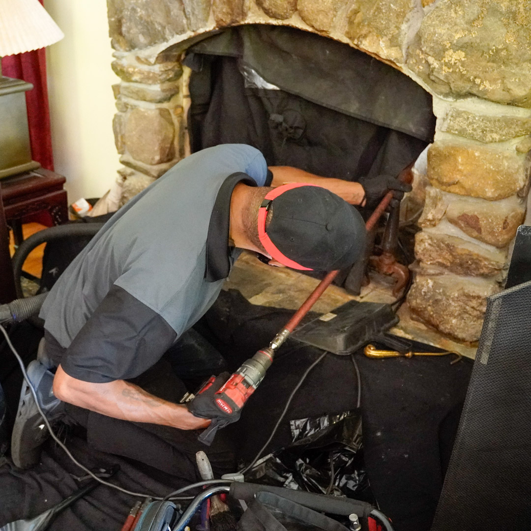 Certified chimney sweeps in Dallas & Southlake, TX