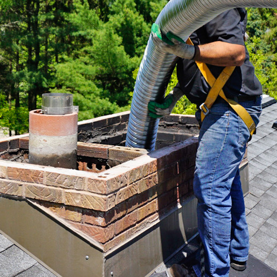 We install stainless steel chimney liners in Fort Worth & Denton, TX