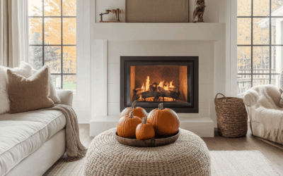 Fall fireplace services in Fort Worth, TX.