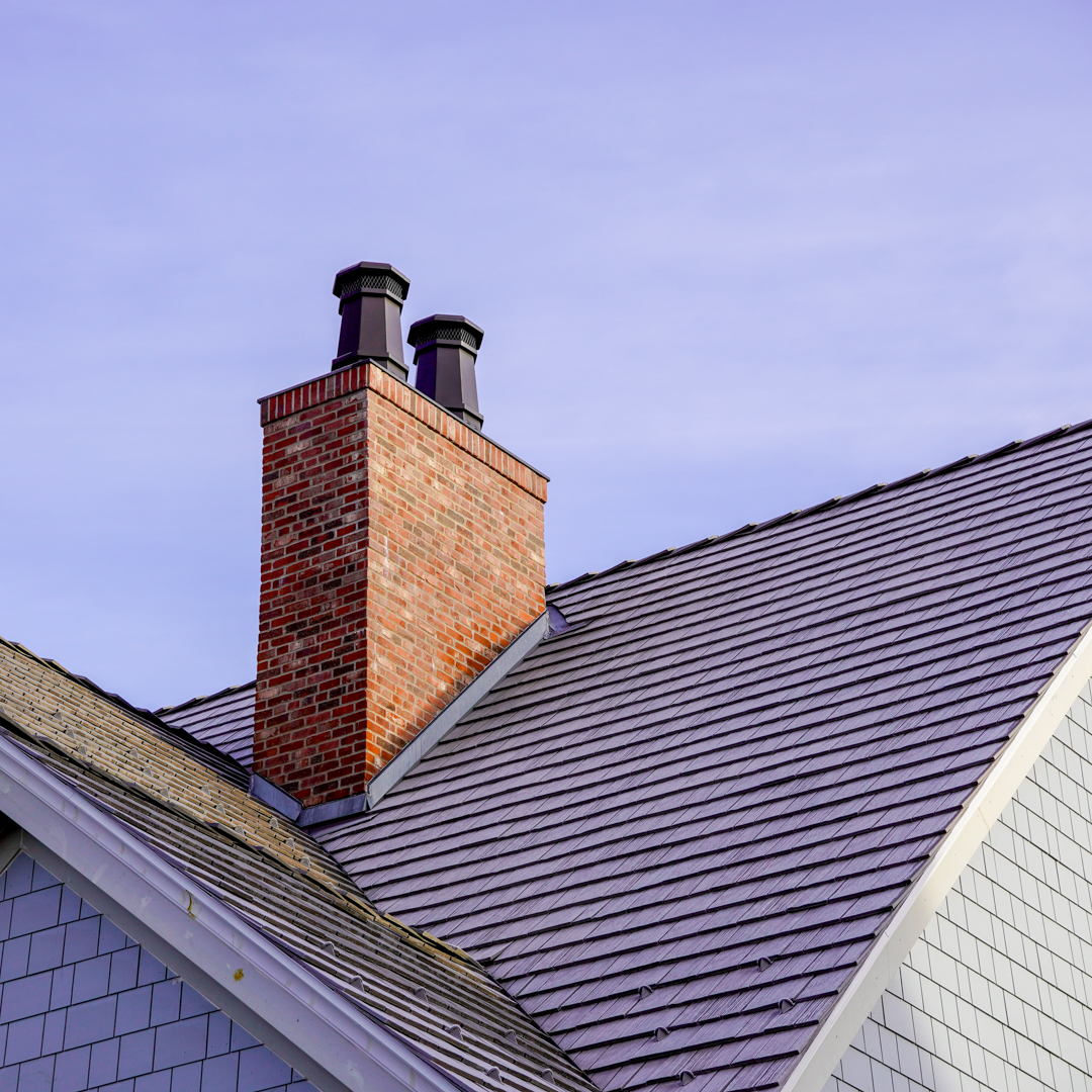 Chimney cap in Dallas, TX.