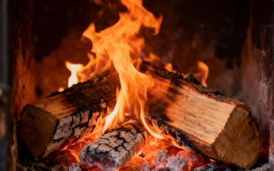 Seasoned firewood in Worth, TX.